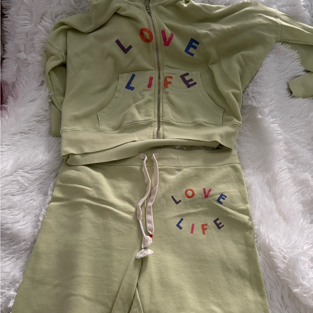 Wildfox Light Green Hoodie